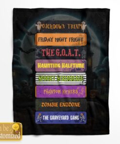 Fright Night Football Blanket