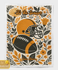 tis the season football blanket dvns5