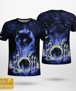 Wolf Strike | Custom Name Bowling Shirt