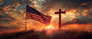 American Jesus Flag