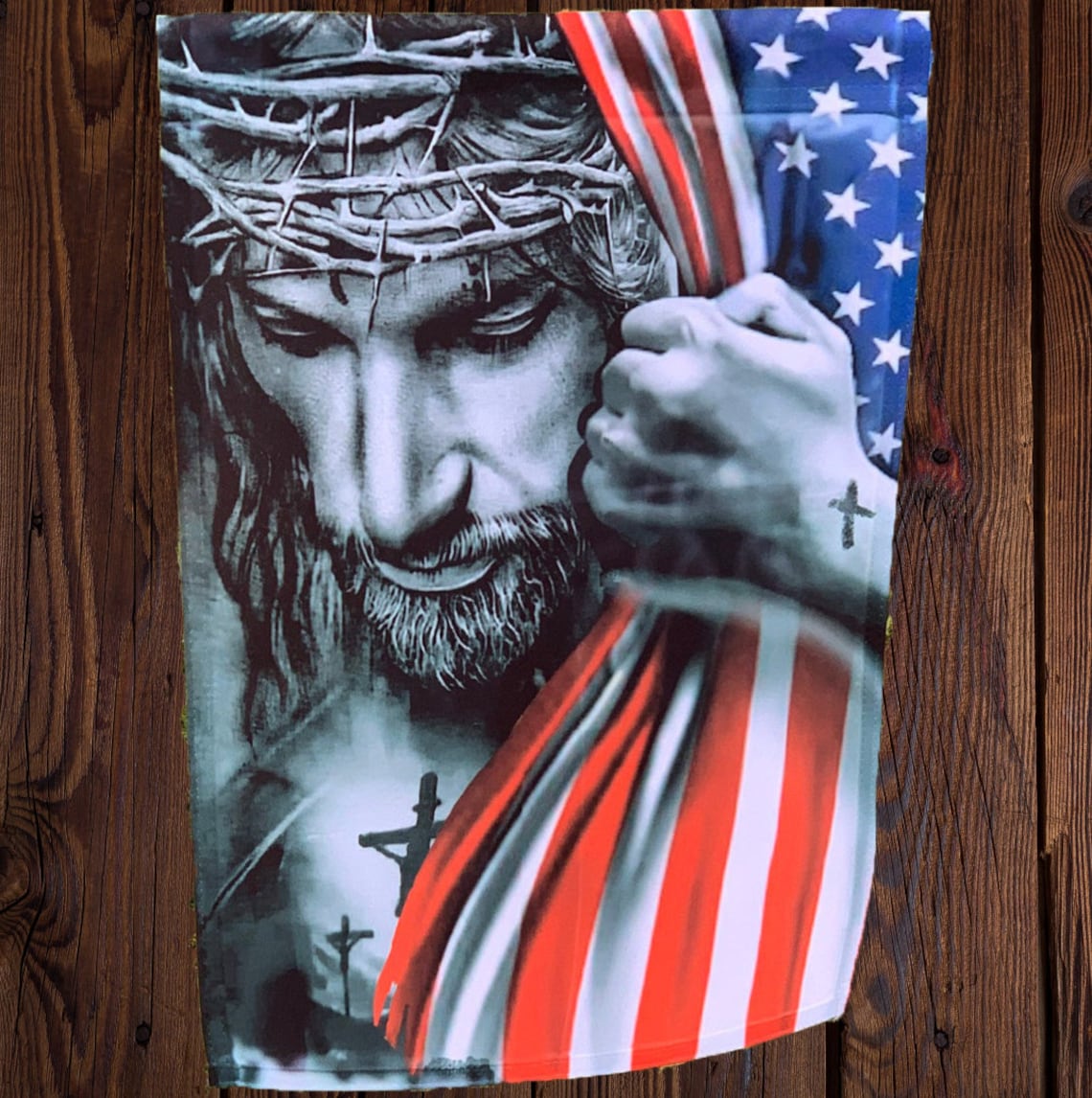Celebrate Faith with the American Jesus Flag