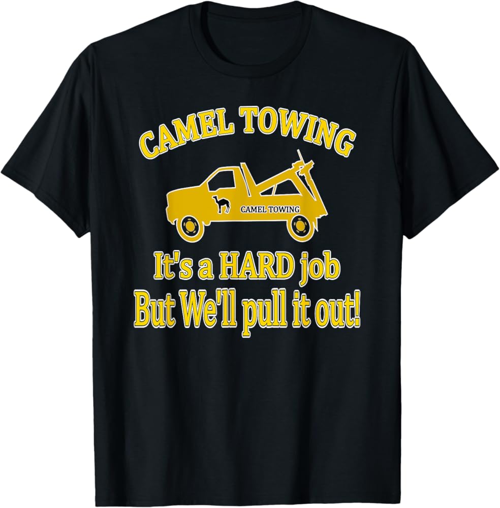 Discover the Unique Style of Camel Towing Shirt - A Must-Have for Towing Enthusiasts